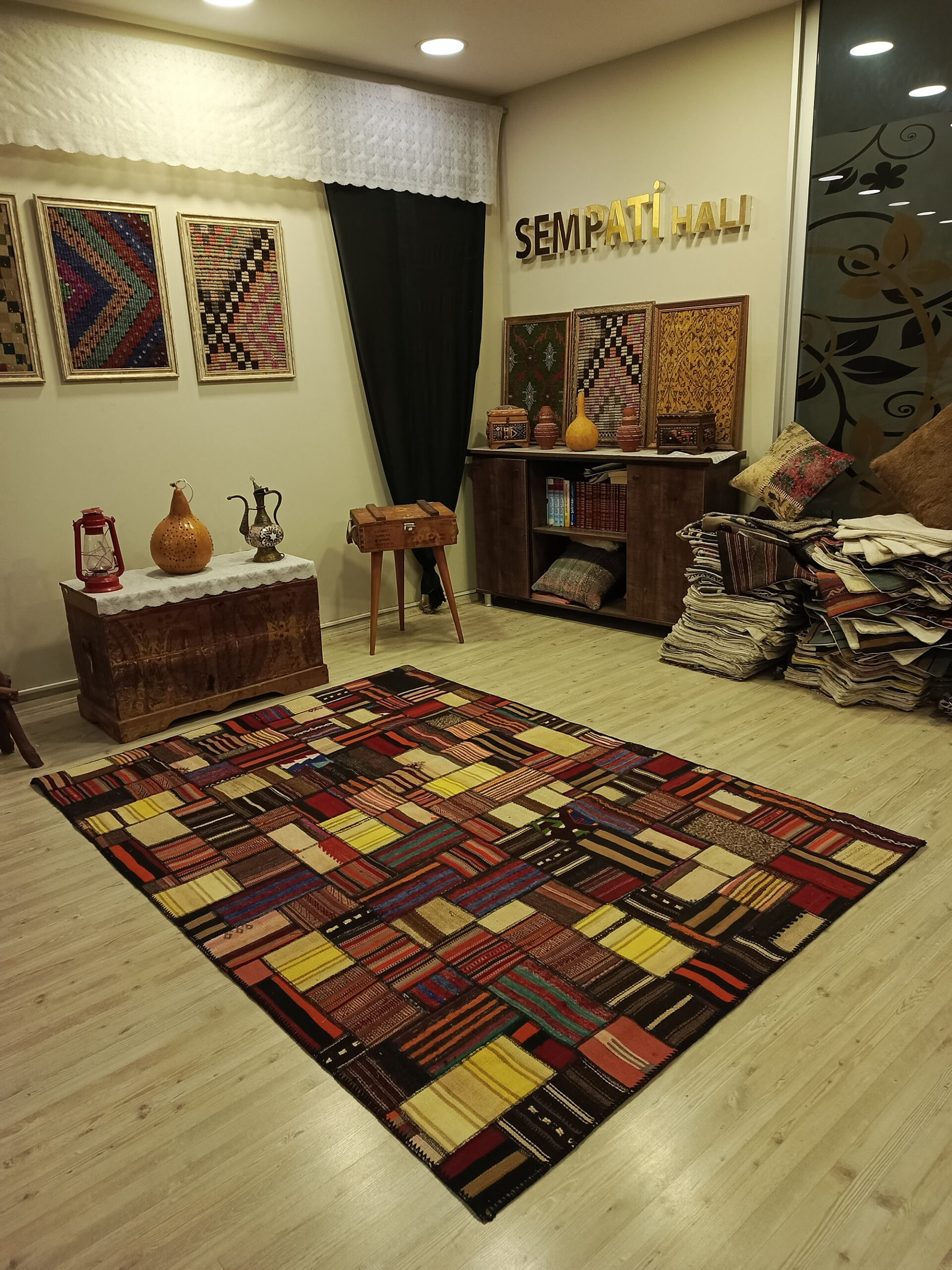 Anadolu Patchwork Halı El Dokuma 230 x 160 cm 6520 - Görsel 7