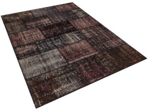 Eskitme El Dokuma Yün Patchwork Halı   160x230 cm  5760