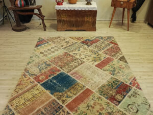 Geçmişin İzleri  Patchwork Halı   160x225 cm  6389