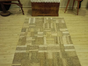 Yüzyıllık Sanat Eskitme Patchwork Halısı   128x182 cm  6417