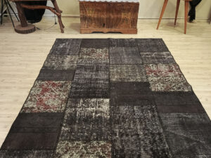 Geleneksel  El Yapımı Patchwork Halısı   160x230 cm  6504