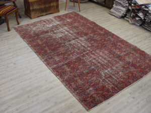 Eskitme El Yapımı Vintage Halı 188 x 293 cm 10513