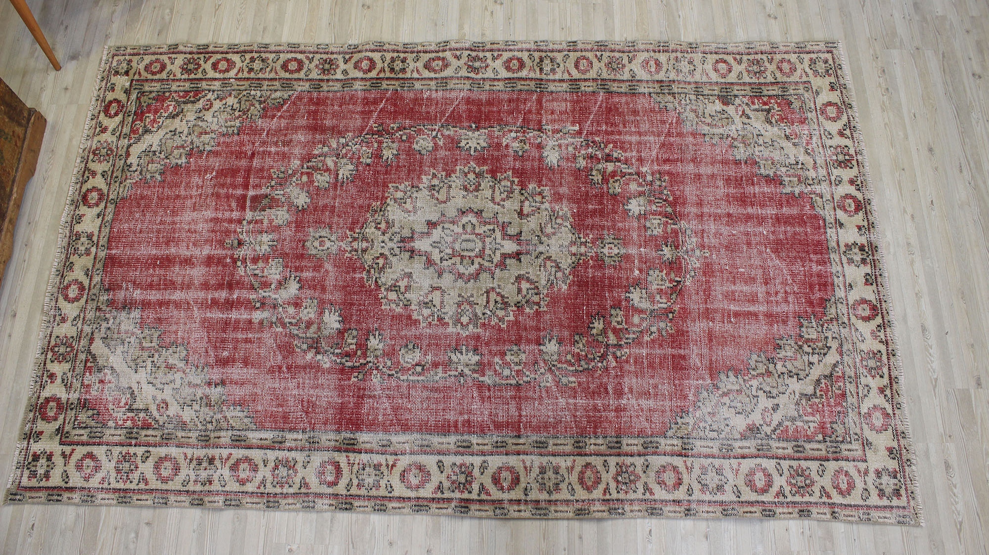 Eskitme Vintage El Halı 158 x 260 cm 10519 - Görsel 9