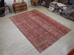 Vintage El Yapımı Halı Eskitme 203 x 303 cm 10540