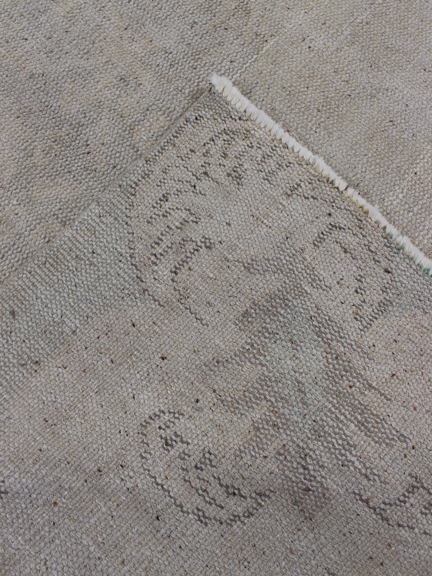 Handmade Wool Rug — detail view 5, handmade vintage rug