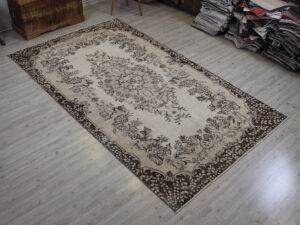 Yün Vintage El Dokuma Halı 161 x 282 cm 10570