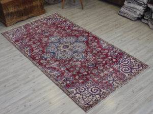 Eskitme El Dokuma Vintage Halı 125 x 234 cm 10592