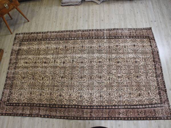 Vintage Handmade Rug, detail view 2, handmade rug, SKU 10596