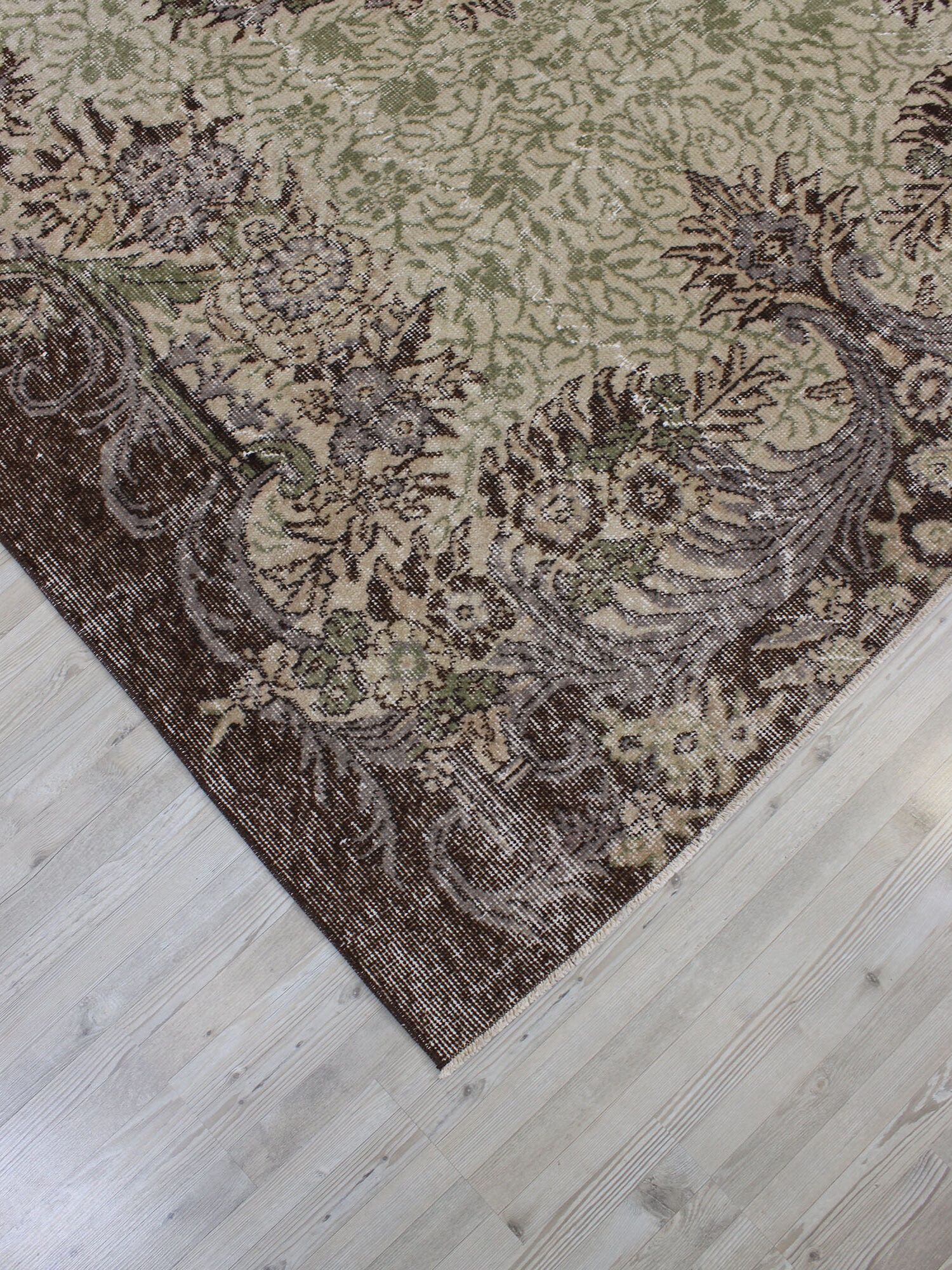 Eskitme El Yapımı Halı Yün 159 x 261 cm 10598 - Görsel 8