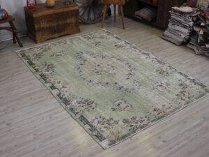 Eskitme Vintage El Halı 183 x 255 cm 10604