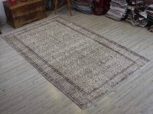 Eskitme Yün Vintage El Dokuma Halı 164 x 273 cm 10616