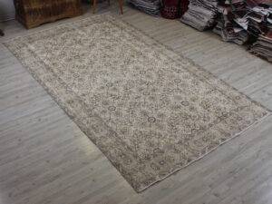 Eskitme Yün El Yapımı Halı Vintage 170 x 298 cm 10620