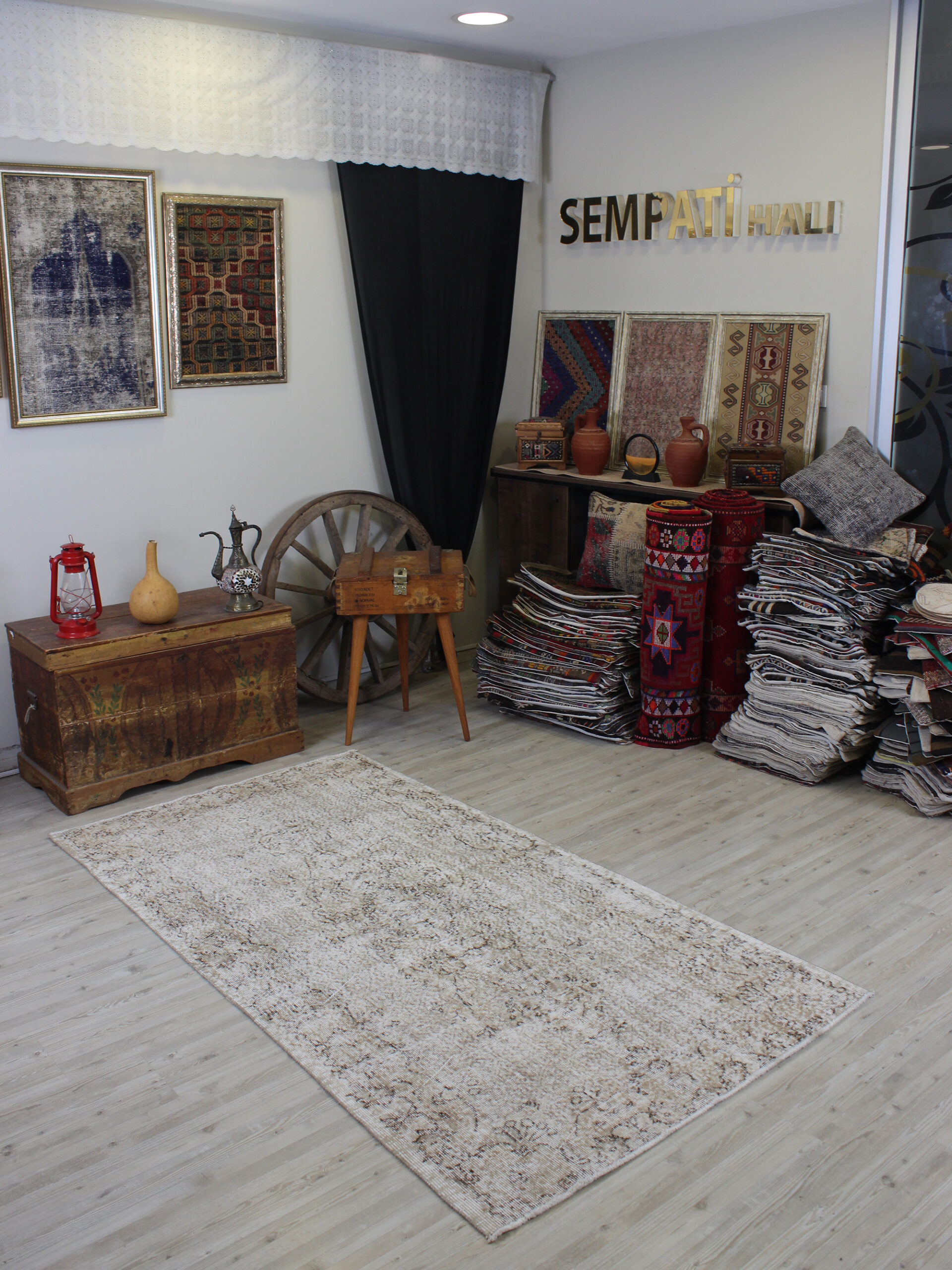 Eskitme El Yapımı Halı 165 x 269 cm 10624 - Görsel 8