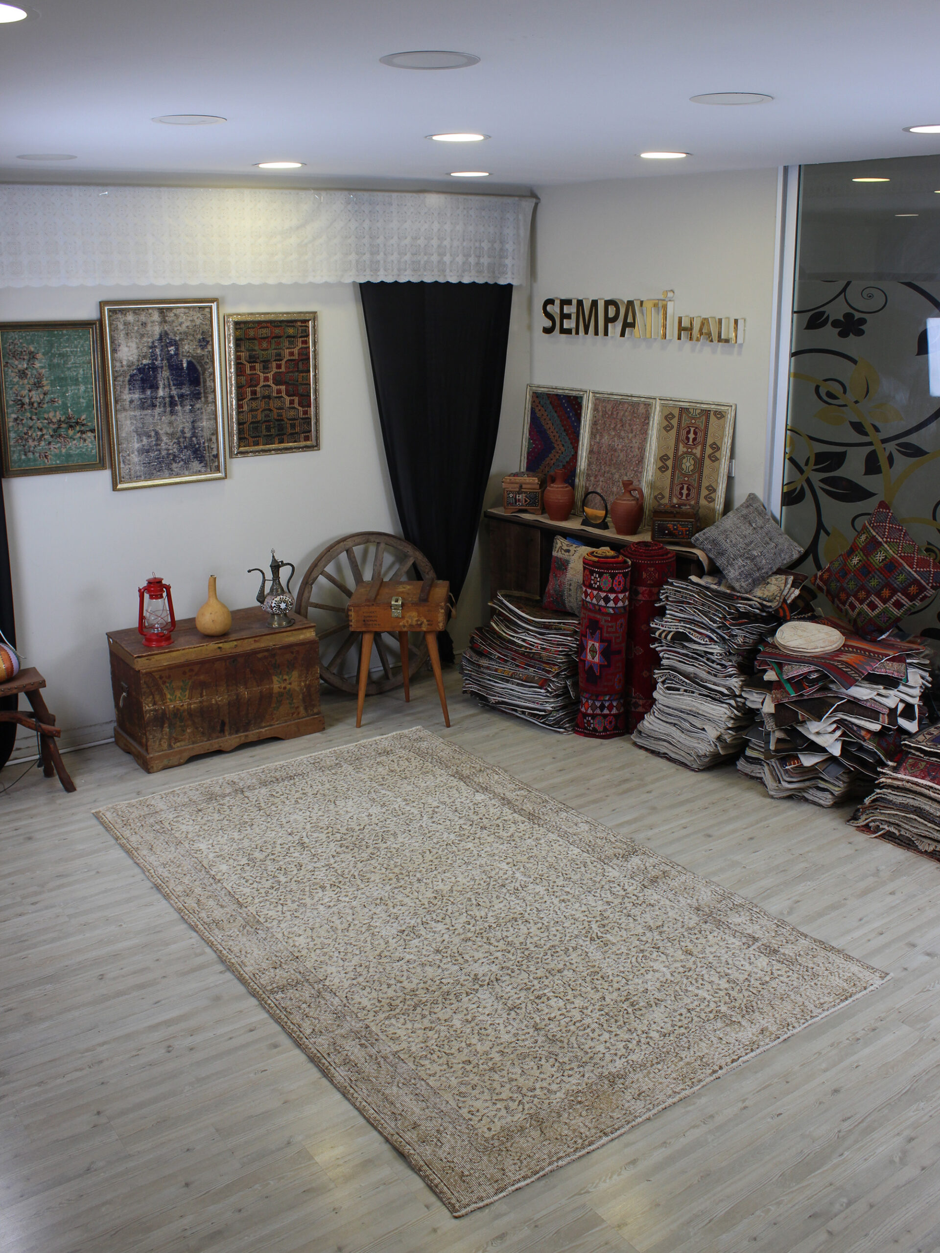 Eskitme El Yapımı Halı 165 x 269 cm 10624 - Görsel 9