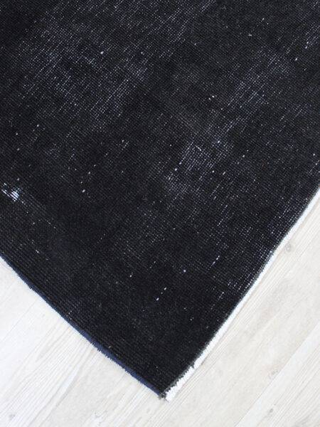 Distressed Hand-Woven Wool Vintage Rug - SKU 10626 - Detail View