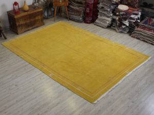 Eskitme El Dokuma Yün Halı Vintage 200 x 289 cm 10628
