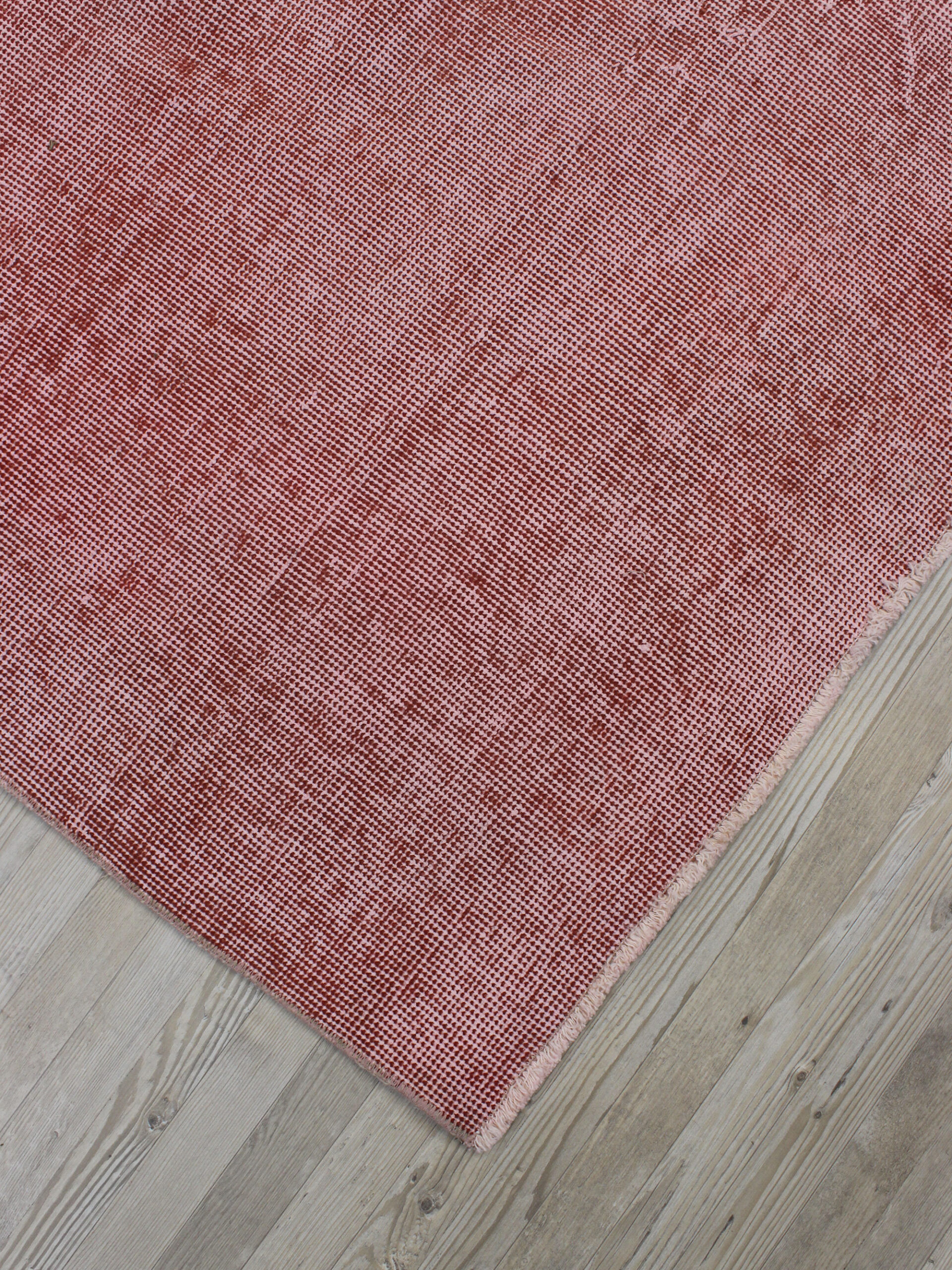 Handmade Vintage Wool Rug — detail view 2, handmade vintage rug
