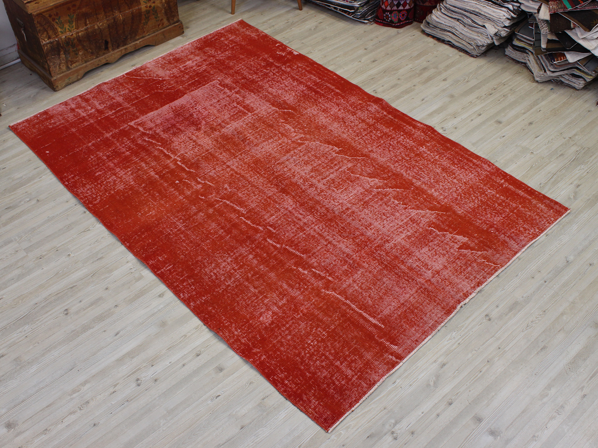 Vintage El Yapımı Halı 158 x 236 cm 10632