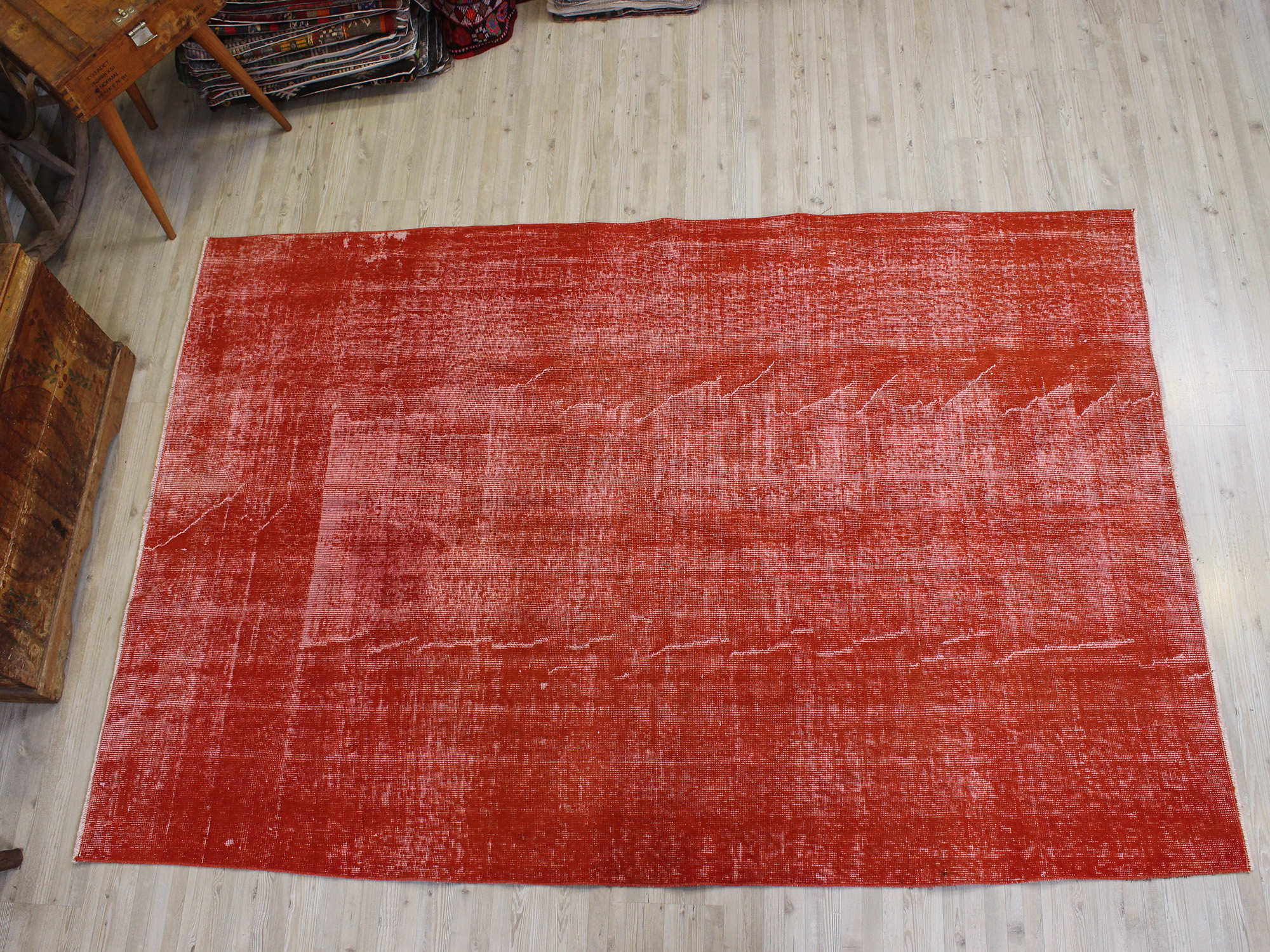 Vintage Handmade Rug — detail view 3, handmade vintage rug