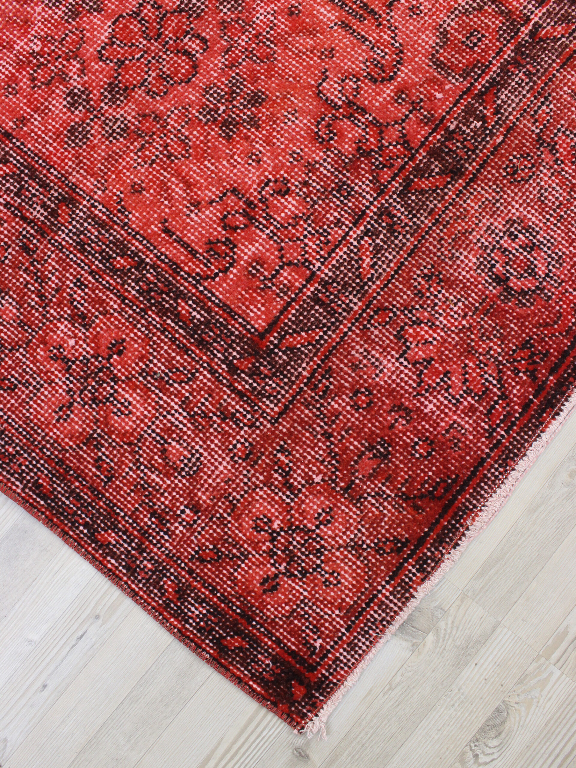 Vintage Handwoven Rug — detail view 3, handmade vintage rug