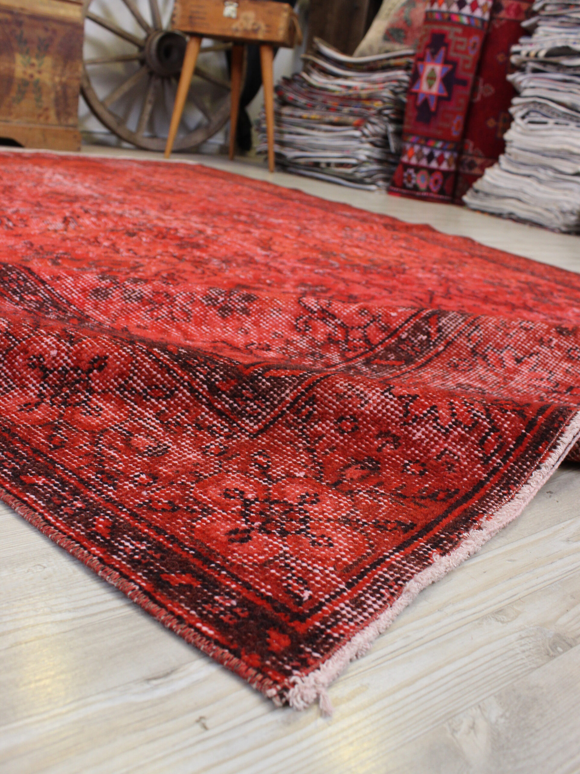 Vintage Handwoven Rug — detail view 5, handmade vintage rug