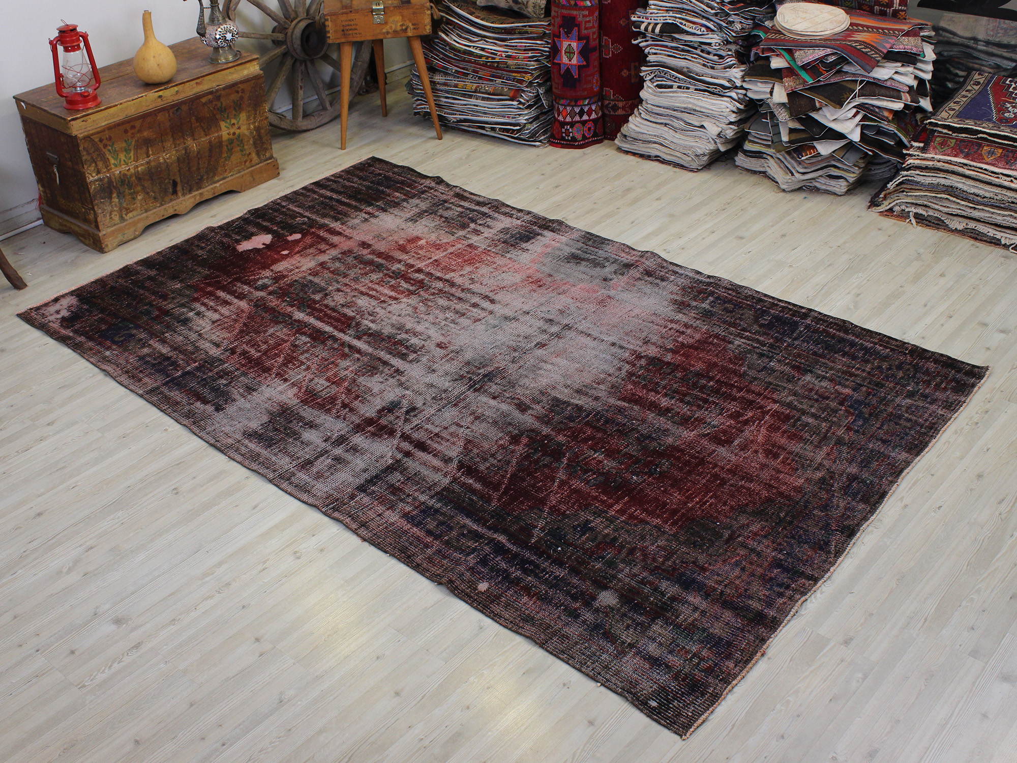 Eskitme El Dokuma Vintage Halı 175 x 282 cm 10637