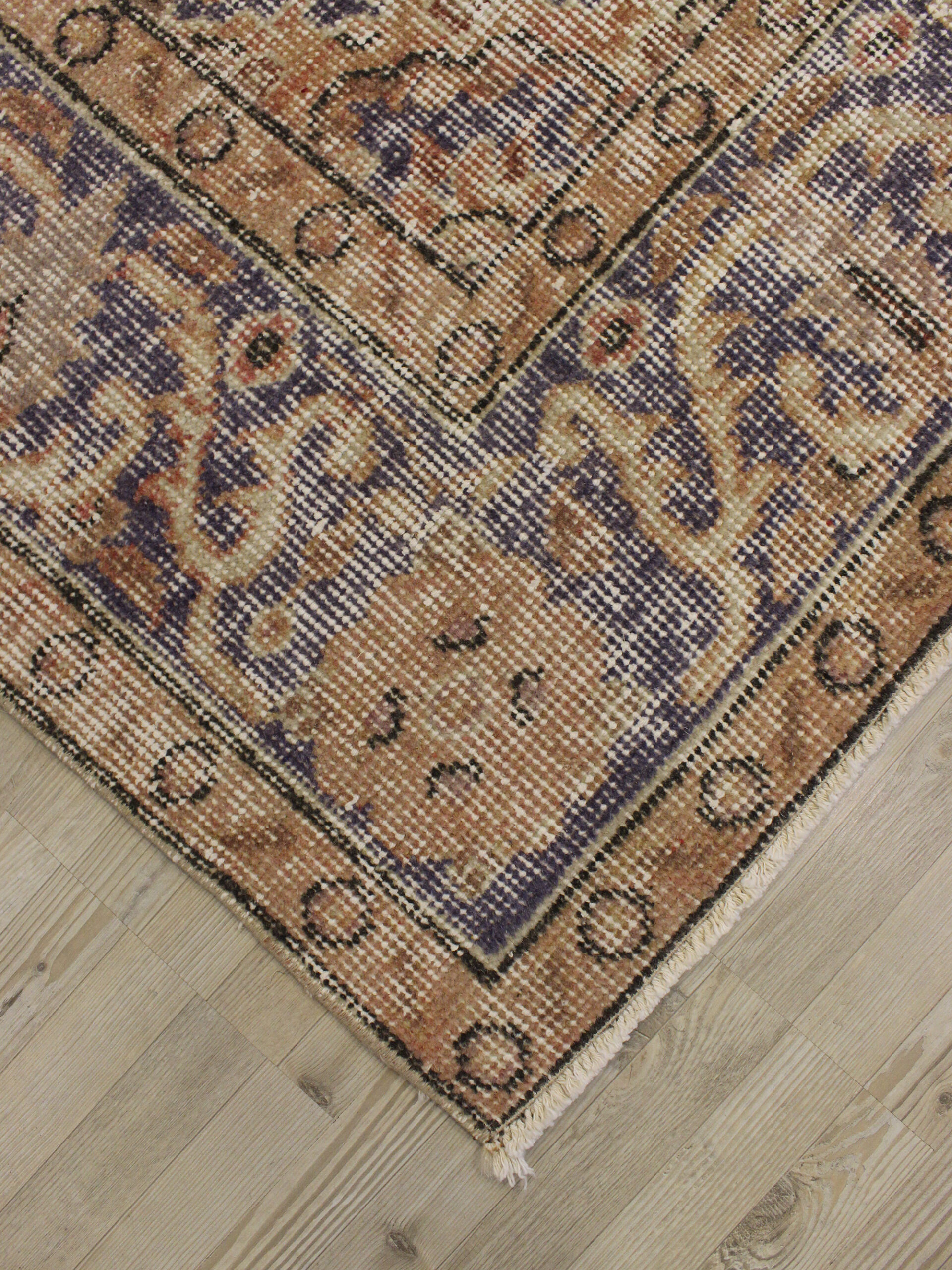 Handmade Wool Rug, Vintage — detail view 5, handmade vintage rug