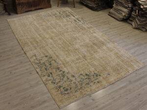Vintage El Dokuma Halı Yün 160 x 265 cm 10648