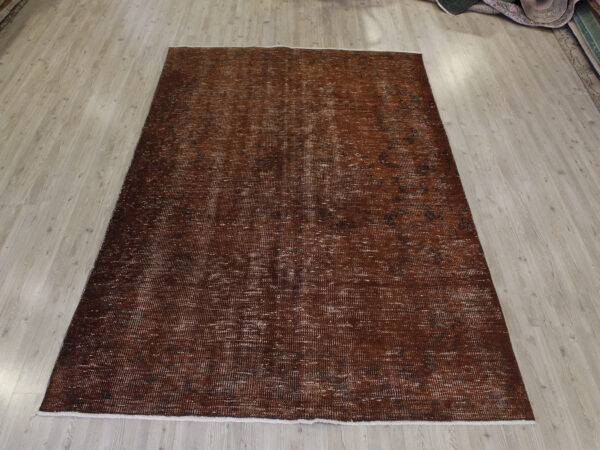 Vintage-Style Handmade Wool Rug, detail view 2, handmade rug, SKU 10658