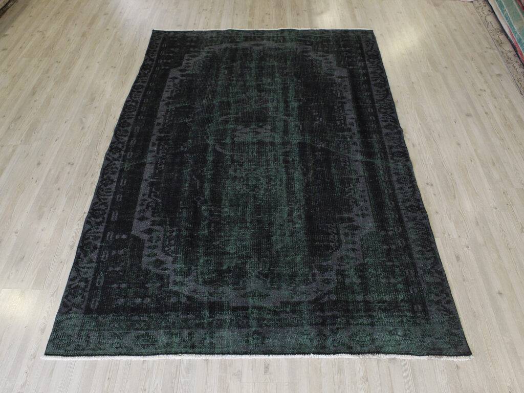Handmade Distressed Rug, detail view 2, handmade rug, SKU 10659