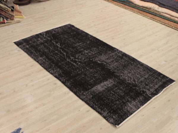 Handwoven Rug, Handmade rug, wool & silk wool/weave, size 100 × 200 cm, from Bursa, SKU 10666