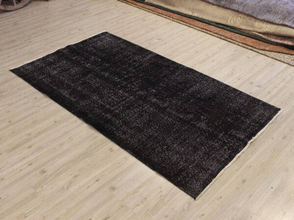Distressed Vintage Hand-Knotted Rug, Vintage rug, wool wool/weave, size 110 × 200 cm, from Yahyalı, SKU 10677