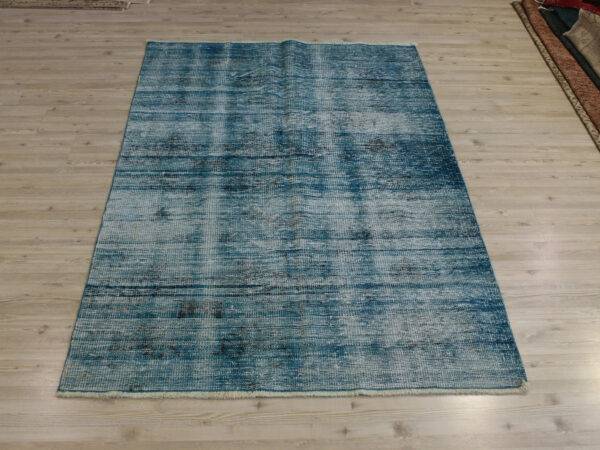 Distressed Wool Vintage Rug - SKU 10687 - Detail View