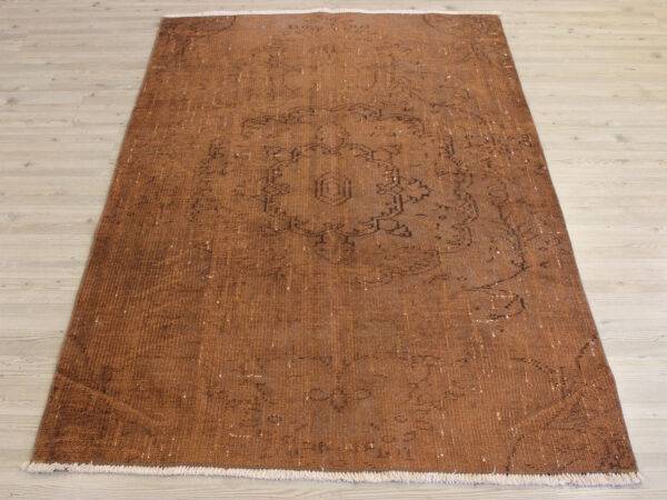 Distressed Handmade Wool Rug, Vintage, detail view 2, handmade rug, SKU 10699