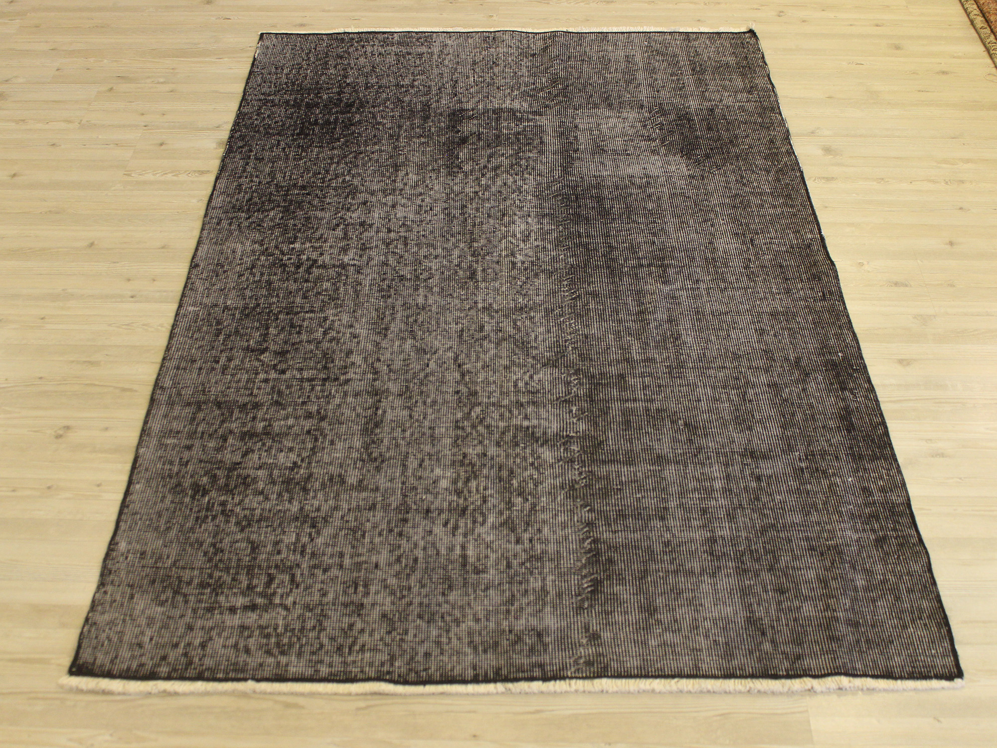 Handmade Wool Rug, Vintage — detail view 2, handmade vintage rug
