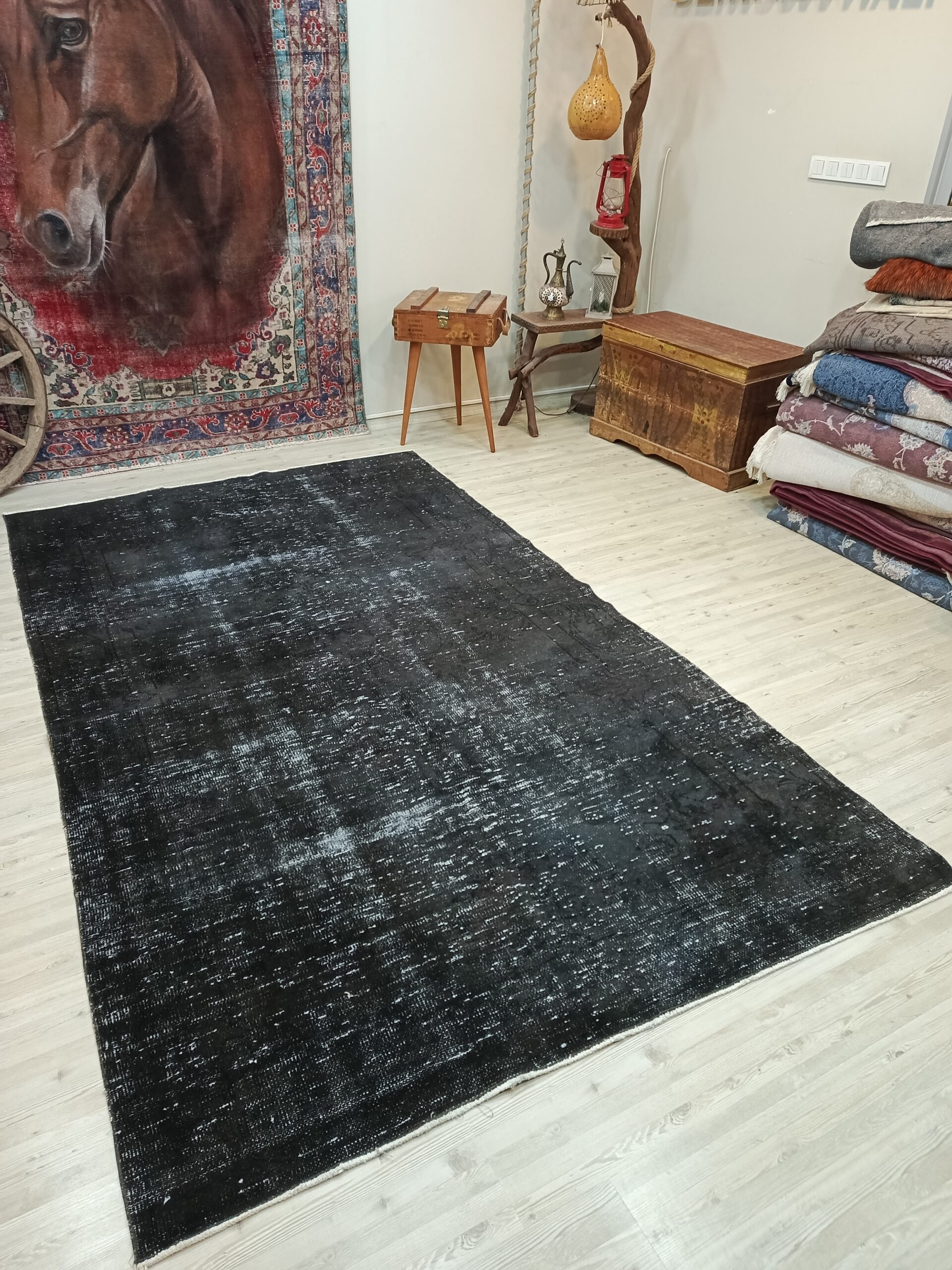 %100 El Dokuma Vintage Halı 177x302 cm 10818 - Görsel 8