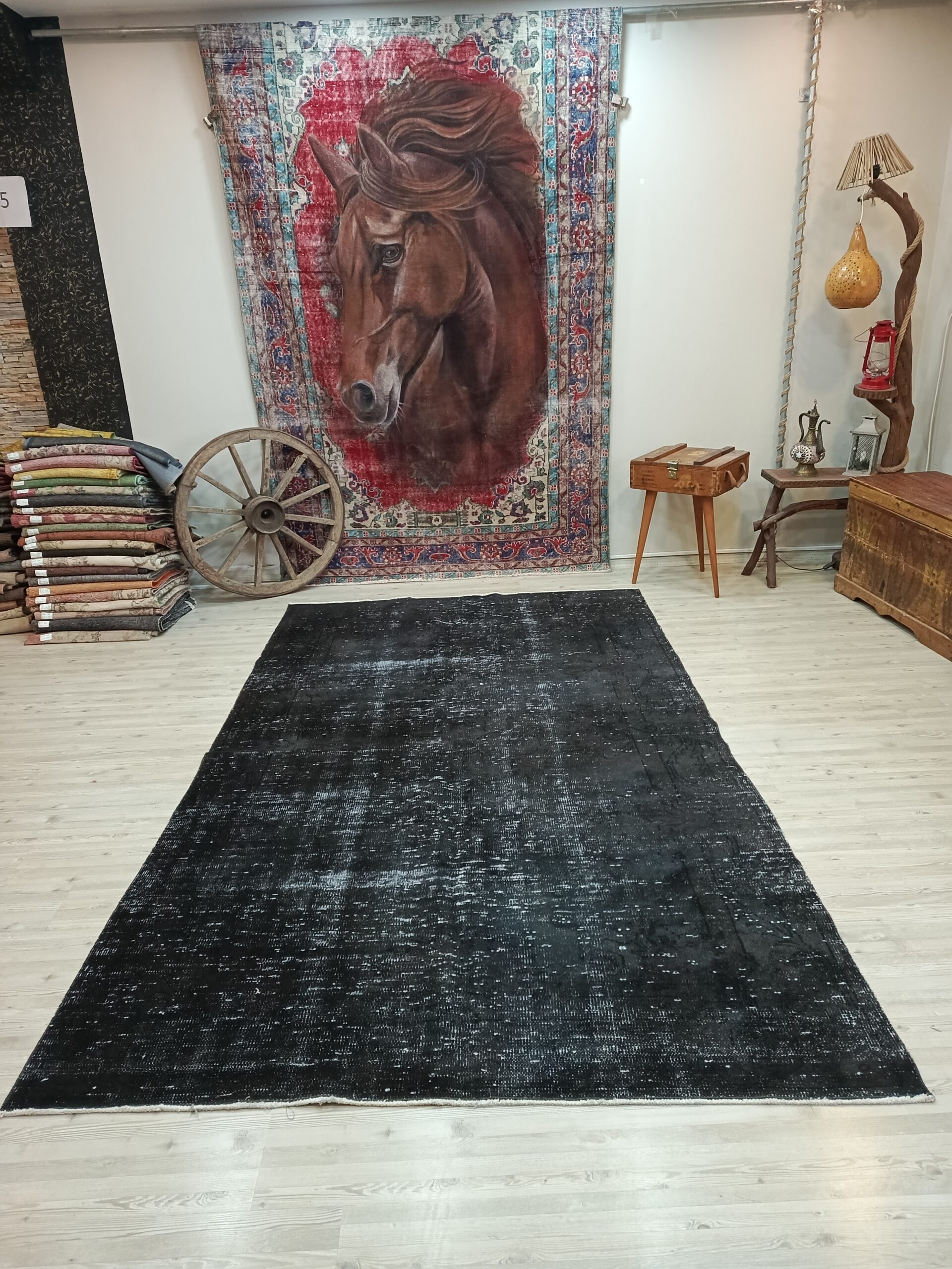 %100 El Dokuma Vintage Halı 177x302 cm 10818 - Görsel 9