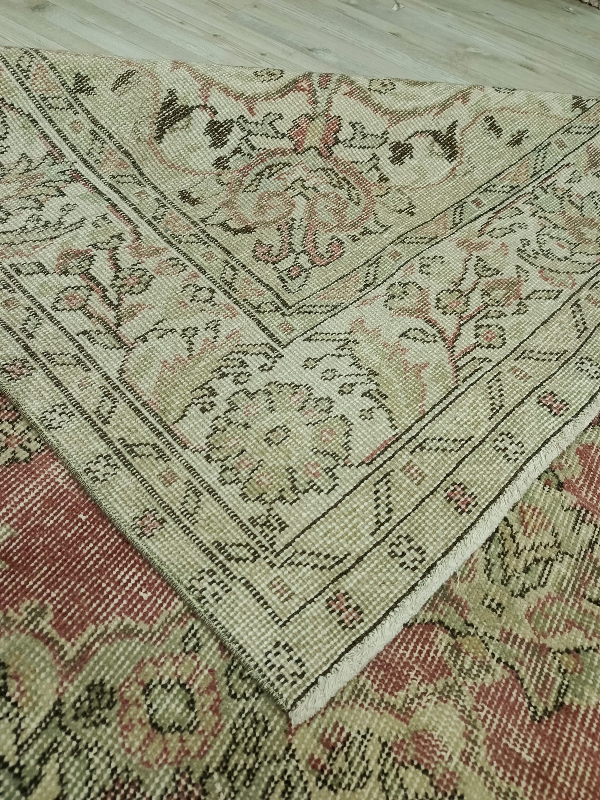 Doğal Yün Eskitme Halı 190x302 cm 10825 - Görsel 2