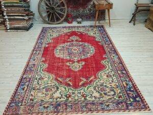 Vintage %100 Yün Halı 181x297 cm 10833